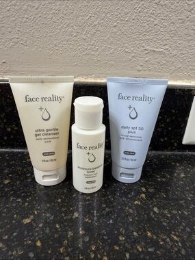 Face Reality Ultra Gentle Gel Cleanser & SPF 30 Daily Duo & Toner